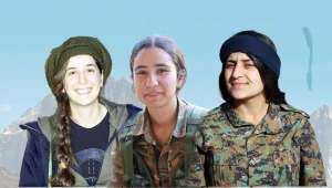 Özgürlük yolunda üç yiğit savaşçı