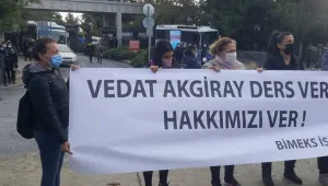 BİMEKS işçileri pes etmiyor