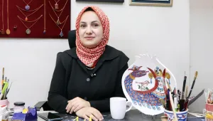 Kadın eliyle can bulan çini sanatı