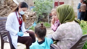 Gezici klinikler halkın yaralarını sarıyor