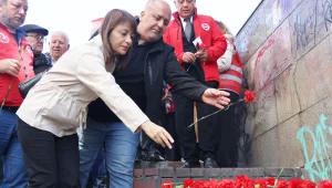 1 Mayıs şehitleri anıldı