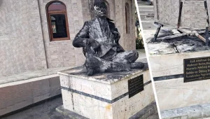 Düzgün Baba ardından Elif Ana Türbesi’ne saldırı