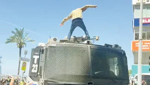 TOMA'ya çıkan yurttaş tutuklandı
