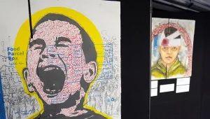 Gazze’den çıkarılan sanat eserleri Avrupa’da