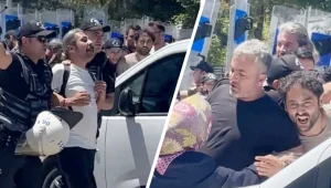 Öğretmenlere polis saldırısı