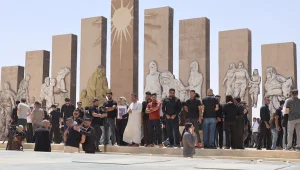 Şengal, şehitlerini andı