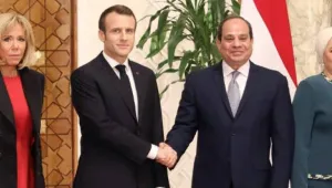 Macron, Sisi’yi ağırlıyor