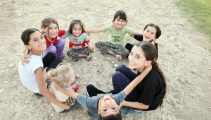 Şengal’de çocukların Gûlberoj’u