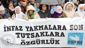 Hasta tutsakların durumu acildir
