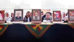 Yas ve direniş aynı karede