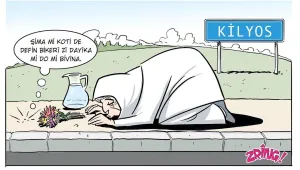 Zrîng kaldırıma gömülen cenazeleri çizdi