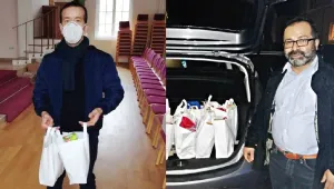 Kürt gençlerinden dayanışma örneği