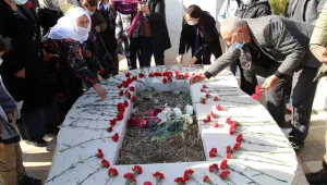 Fidan mezarı başında anıldı