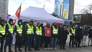 BM önünden seslendiler