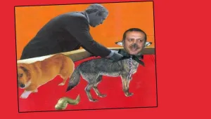 Erdoğan'ın köpekliği kolajı AİHM'de suç görülmedi