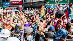 Myanmar'da darbeye karşı demokrasi çağrısı