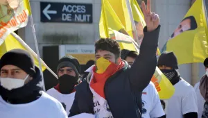Paris’te uzun yürüyüş 4. gününde