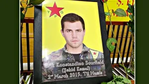 YPG savaşçısı Scurfield anıldı