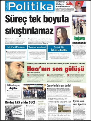 Son Gazete Manşeti