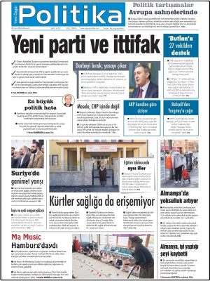 Son Gazete Manşeti