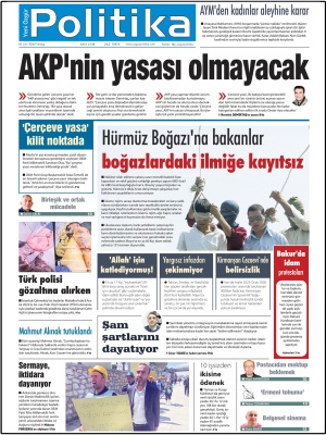 Son Gazete Manşeti