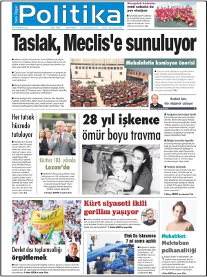Son Gazete Manşeti