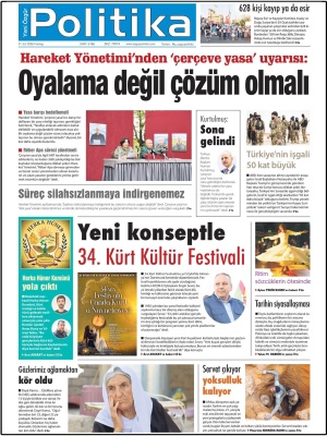 Son Gazete Manşeti