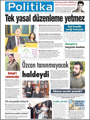 Son Gazete Manşeti