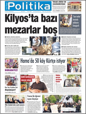 Son Gazete Manşeti