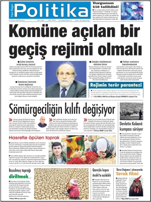 Son Gazete Manşeti