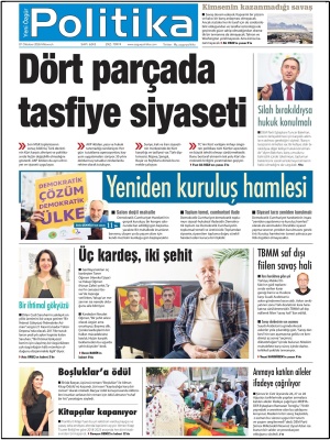 Son Gazete Manşeti