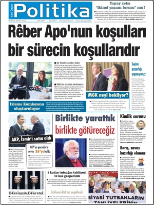 Son Gazete Manşeti