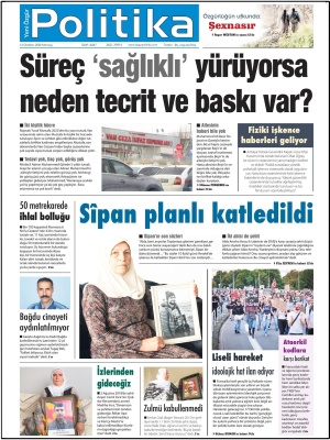 Son Gazete Manşeti