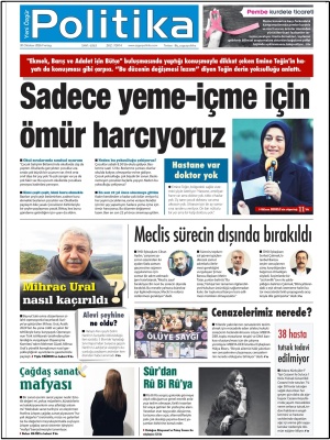 Son Gazete Manşeti