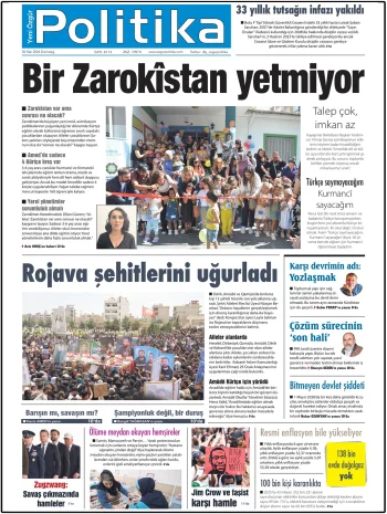 Son Gazete Manşeti