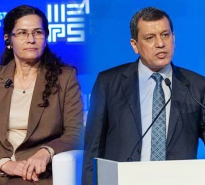 Îlham Ehmed û Mazlûm Ebdî tevli Forûma Aştiyê bûn