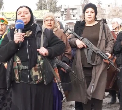 Kadınlar direnişin her cephesinde