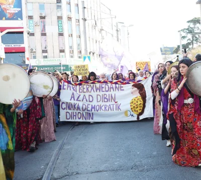 Kadınların ortak talebi: Eşitlik, özgürlük ve barış
