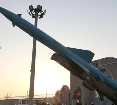 İran'ın füze fırlatıcılarına bakış