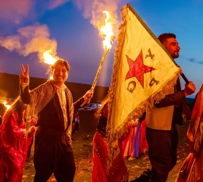 Qendîl’den Rojava’ya sönmeyen Newroz ateşi