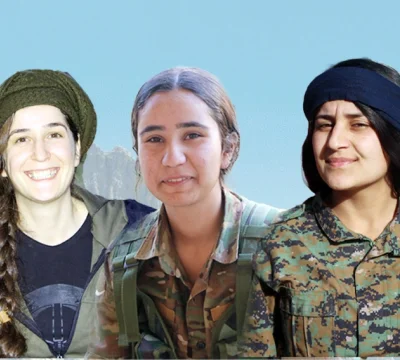 Özgürlük yolunda üç yiğit savaşçı