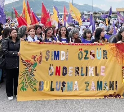 Gemlik yürüyüşünde ‘özgürlük’ talebi