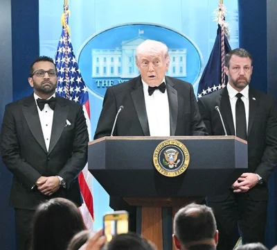 Trump'ın katıldığı basın yemeğinde saldırı