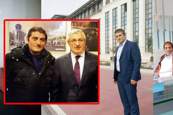 Saray'da poz veren suikastçı Büyükelçi ile kol kola