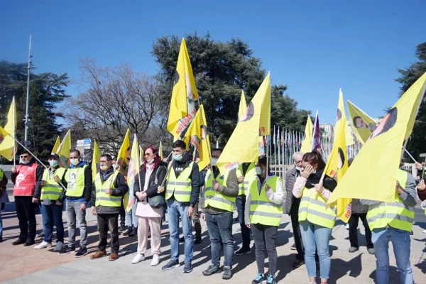 Cenevre BM Ofisi önünde oturma eylemi sürüyor
