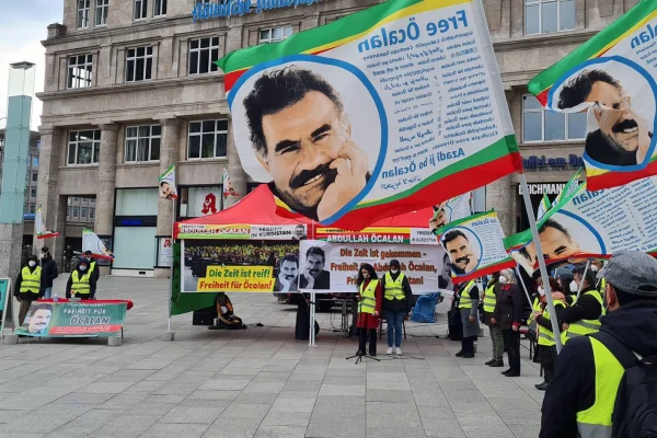 Köln’de ‘Öcalan’a özgürlük’ eylemi