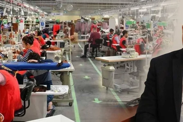 Tekstilde sömürü diz boyu