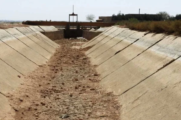 Girê Spî’de tarıma su darbesi