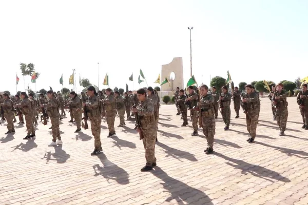YPJ’nin ilk şehitlerine vefa