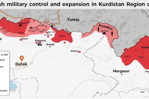 Türk operasyonu bölgeyi harap etti